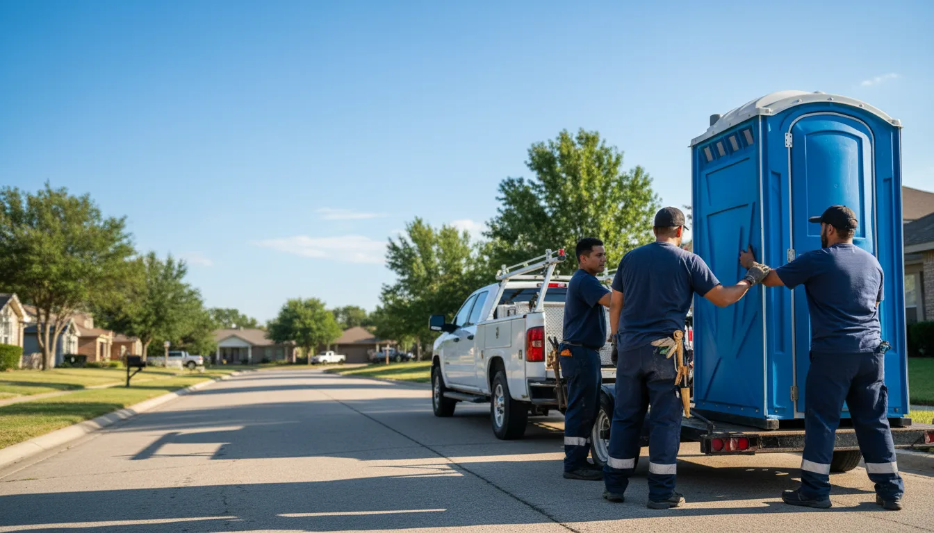 Portable Toilet Rental in Black, AL near me